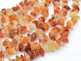 Carnelian Beads, 4-9mm Chips Beads, 34 Inch-BeadBeyond