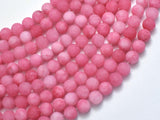 Matte Jade - Pink, 6mm Round-BeadBeyond