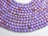 Jade - Purple, 8mm Round-BeadBeyond
