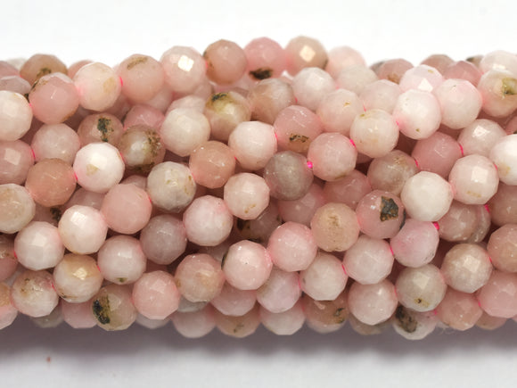 Pink Opal Beads, 3.4mm Micro Faceted-BeadBeyond