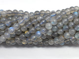 Labradorite Beads, 5mm Round Beads-BeadBeyond