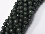Natural Mocui Jade, 8mm Round-BeadBeyond