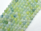 Jade - Light Green & Blue 6mm Round-BeadBeyond