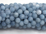 Matte Jade - Aquamarine Color, 8mm Round-BeadBeyond