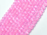 Selenite - Pink, 6mm (6.5mm) Round-BeadBeyond