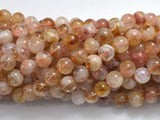 Citrine Beads, 8mm, Round-BeadBeyond