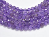 Amethyst Beads, 3mm (3.5mm) Micro Faceted Round-BeadBeyond