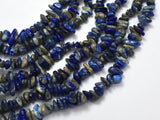 Lapis Lazuli Beads, 5-9mm Chips-BeadBeyond