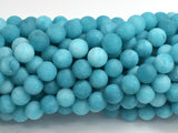 Matte Jade - Teal, 8mm Round-BeadBeyond