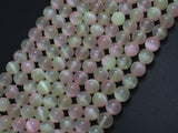 Selenite - Peach & Yellow, 8mm (8.5mm)-BeadBeyond