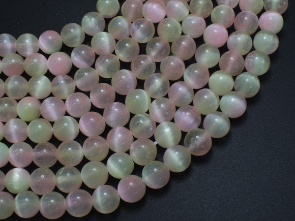 Selenite - Peach & Yellow, 8mm (8.5mm)-BeadBeyond