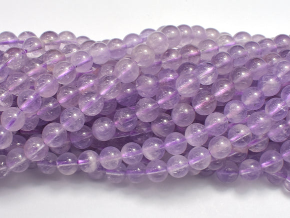 Lavender Amethyst, Lavender Jade, 6mm, Round-BeadBeyond
