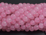 Rose Quartz Beads, 8mm Round Beads-BeadBeyond