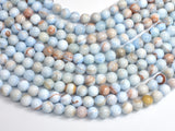 Jade - Light Blue, 8mm Round-BeadBeyond