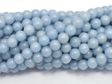 Angelite, 6mm (6.7mm) Round Beads-BeadBeyond