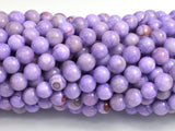 Jade - Purple, 6mm Round-BeadBeyond
