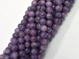 Lepidolite Beads, 6mm Round Beads-BeadBeyond