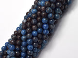 Blue Opal, 6mm (6.6mm) Round-BeadBeyond