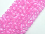 Selenite - Pink, 8mm (8.5mm) Round-BeadBeyond