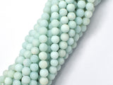 Matte Amazonite Beads, 6mm Round Beads-BeadBeyond