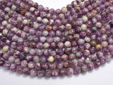 Purple Mica, 8mm Round-BeadBeyond