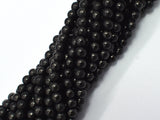 Genuine Shungite, 4mm (4.6mm) Round-BeadBeyond