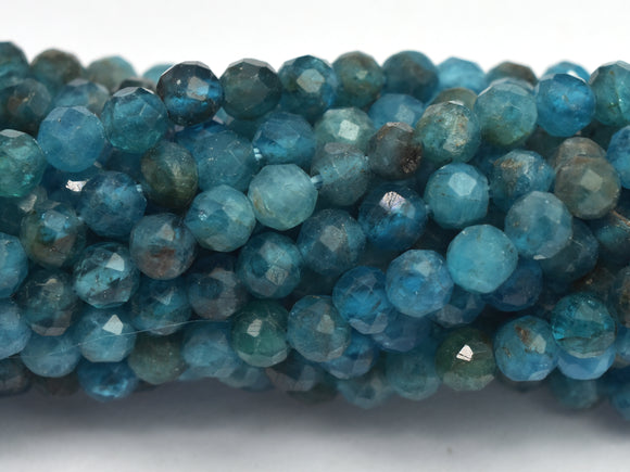 Apatite Beads, 3mm (3.5mm) Micro Faceted Round-BeadBeyond