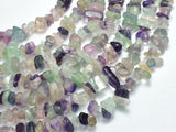 Fluorite Beads, Rainbow Fluorite, 4-10mm Chips Beads-BeadBeyond