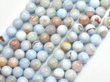 Jade - Light Blue, 8mm Round-BeadBeyond