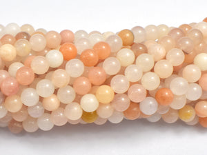 Pink Aventurine Beads, 6mm Round Beads-BeadBeyond