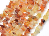 Carnelian Beads, 4-9mm Chips Beads, 34 Inch-BeadBeyond
