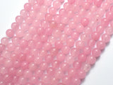 Jade - Pink, 6mm (6.5mm) Round-BeadBeyond