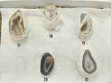 Agate Geode, Raw Crystal Geode, Agate Specimen, Natural Agate Druzy, 1piece-Gems:Assorted Shape-BeadBeyond