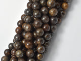 Bronzite Beads, 8mm Round Beads-Gems: Round & Faceted-BeadBeyond