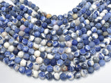Matte Sodalite Beads, 10mm (10.5mm) Round Beads-Gems: Round & Faceted-BeadBeyond