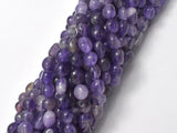 Amethyst, 6x7mm Nugget Beads, 15.5 Inch-BeadBeyond