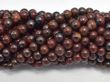 Red Tiger Iron Beads, 6mm Round Beads-BeadBeyond
