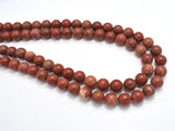 Red Jasper Beads, Round, 10mm-BeadBeyond