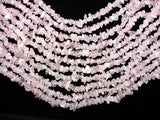 Rose Quartz Beads, Chips Beads, Approx. (4-10) mm, 32 Inch-BeadBeyond