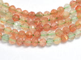 Arusha Sunstone 3.6mm Micro Faceted Round-BeadBeyond