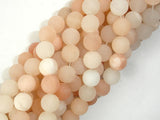 Matte Pink Aventurine Beads, 8mm, Round Beads-BeadBeyond
