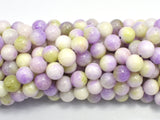 Jade - Lavender & Light Green 8mm Round-BeadBeyond