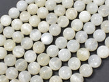 White Moonstone, 8mm (8.4mm) Round Beads-Gems: Round & Faceted-BeadBeyond