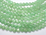 Green Aventurine 10mm Heart Beads, 15.5 Inch-BeadBeyond