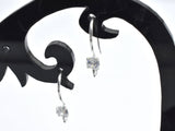 4pcs 925 Sterling Silver Earwire, Earring Hook, Fishhook, 15x10mm-Metal Findings & Charms-BeadBeyond