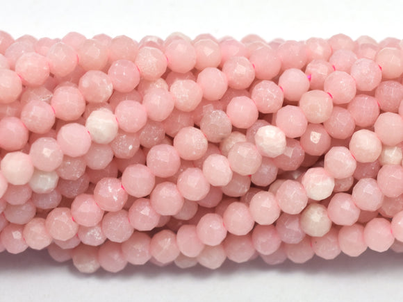 Pink Opal, 3mm (3.3mm), Micro Faceted Round-BeadBeyond
