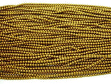 Hematite Beads-Gold, 4mm Round Beads-Gems: Round & Faceted-BeadBeyond
