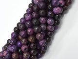 Sugilite Jasper, 8mm Round Beads, 15 Inch-BeadBeyond