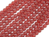Matte Carnelian Beads, 6mm Round Beads-Gems: Round & Faceted-BeadBeyond