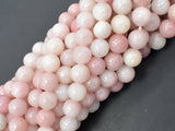 Pink Opal, 8mm(8.3mm) Round Beads, 15.5 Inch-Gems: Round & Faceted-BeadBeyond